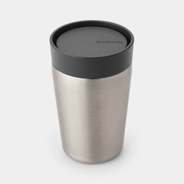 Brabantia Make & Take 200 ml Sort, Rustfrit stål