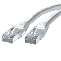 ROLINE S/FTP Patch Cable Cat5e netværkskabel Grå 0,5 m