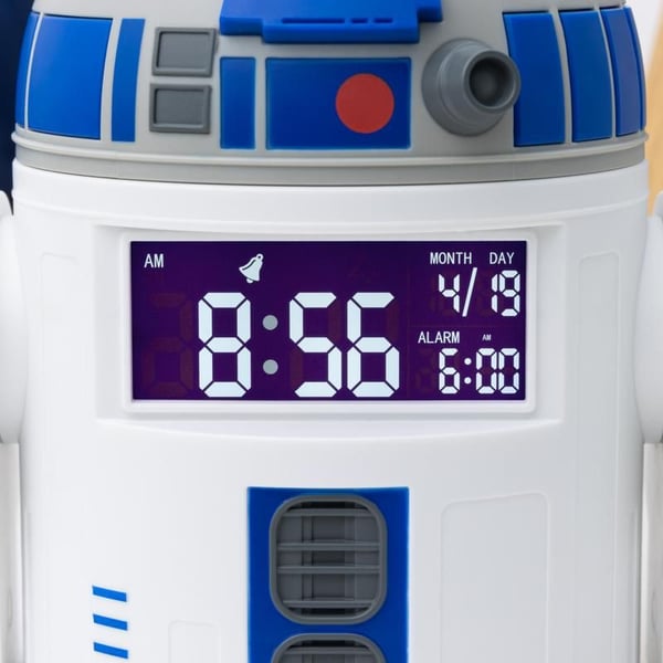 Paladone R2D2 Digitaalinen herätyskello Sininen, Valkoinen