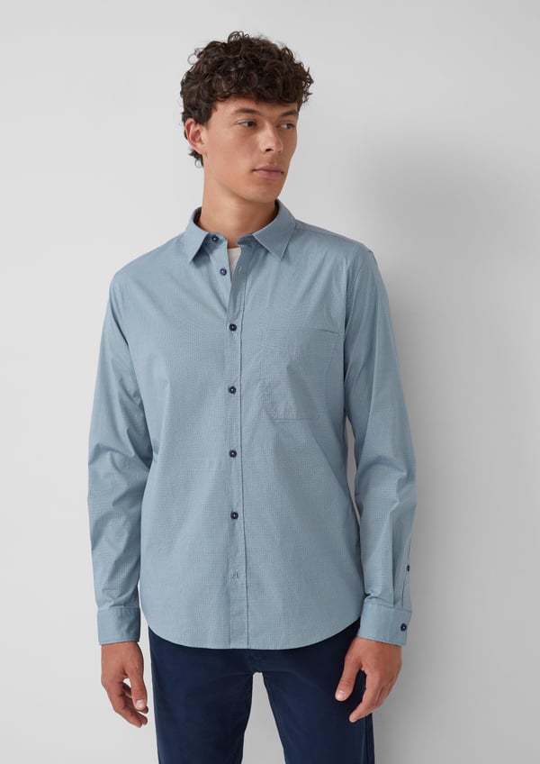 s.Oliver 2169484.50A0.XXL skjorte & top Langærmet Bomuld