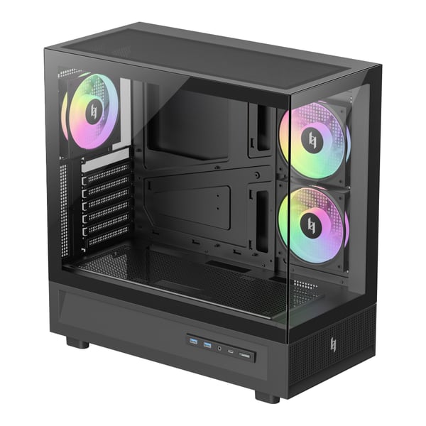 GameMax NEX C51 BK tietokonekotelo Musta