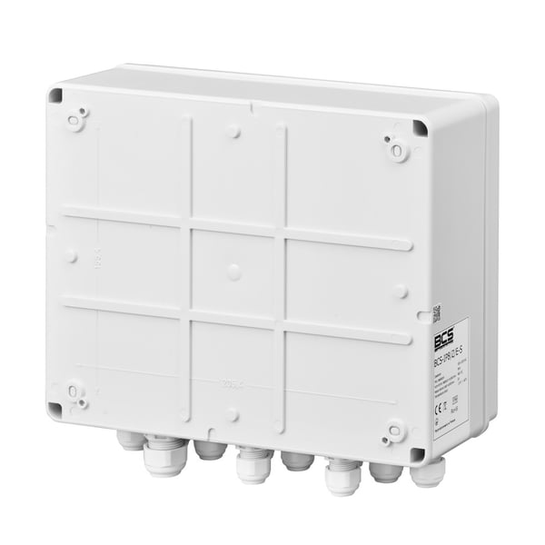 Miniatyrbillede 3 af 5: BCS BCS-IP8GB/Z/E-S netværksswitch Fast Ethernet (10/100) Strøm over Ethernet (PoE) Hvid