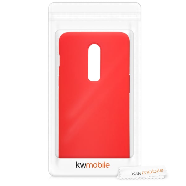 kwmobile 46122.09 mobiltelefonfodral 15,9 cm (6.28") Mobilskal Röd