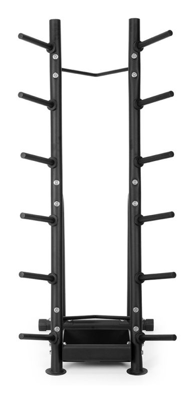 Miniatyrbild 2 av 6: Gymstick STR-RPS skivstångsställning Svart Stål 200 kg
