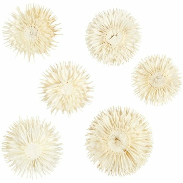 Miniatyrbillede 1 af 4: Creativ Company 50204 udsmykning ornament Beige 6 stk