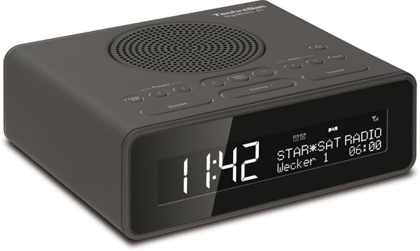 TechniSat DigitRadio 51 Klockradio Digital Svart