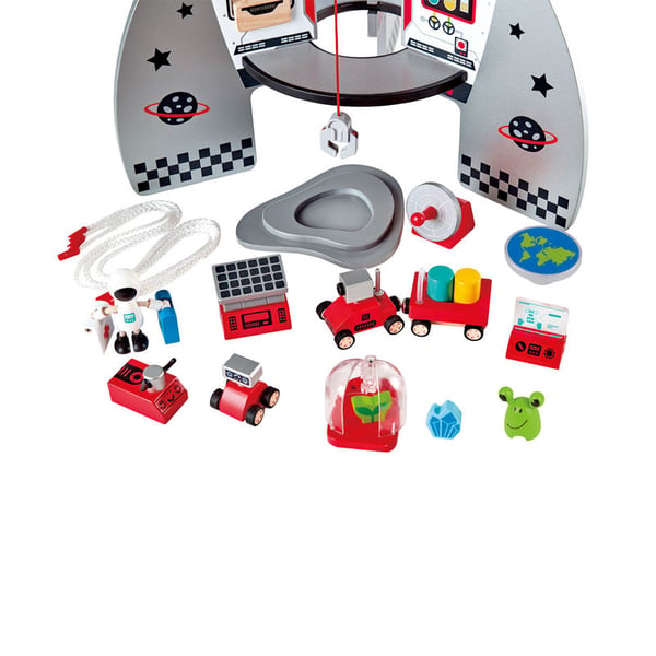 Miniatyrbillede 4 af 4: Hape E3021 skalamodel Model af raket Monteringssæt
