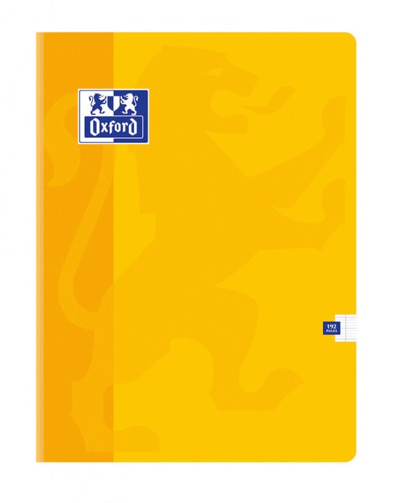 Oxford 100100853 blok og notesblok Lilla, Fuchsia, Gul, Blå, Rød