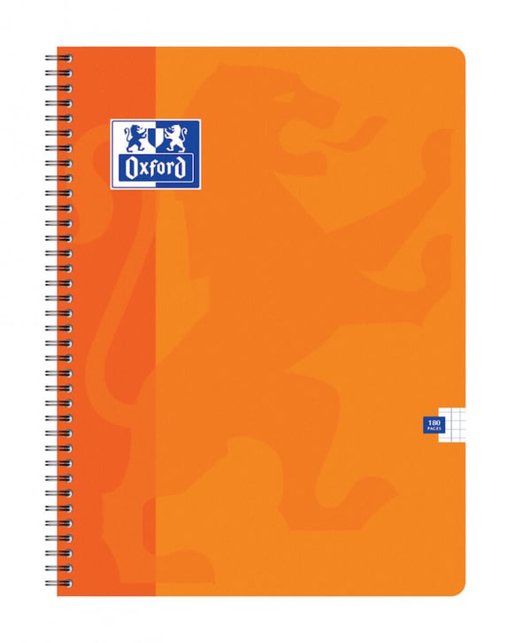Oxford 100103050 blok og notesblok Lyserød, Orange, Blå