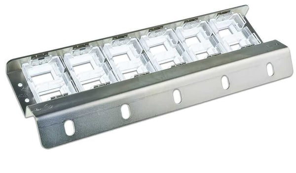 Wirewin WKS PANEL 12 DYN ANG VERT patch panel 19U