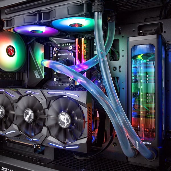 RAIJINTEK EOS 12 RBW ADD Emolevy, Suoritin Tuuletin 12 cm Musta, Valkoinen 2 kpl