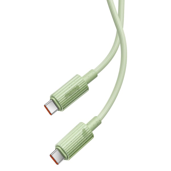 Miniatyrbillede 5 af 7: Baseus Habitat USB-kabel 2 m USB C 0,48 Gbit/sek. 100 W Grøn