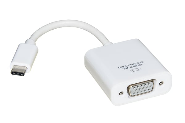Miniatyrbillede 1 af 4: Link Accessori LKADAT81 USB grafisk adapter 1920 x 1080 pixel Hvid