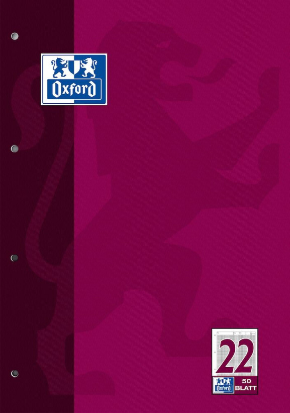 Oxford 100050344 blok og notesblok A4