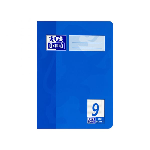 Oxford 100050381 blok og notesblok A5 Blå
