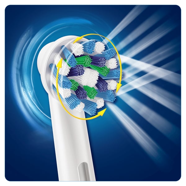 Oral-B PRO 80308727 sähköhammasharja Aikuinen Pyörivä/värähtelevä hammasharja Valkoinen