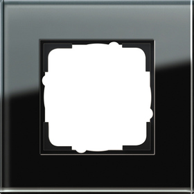 GIRA Esprit Glas Sort