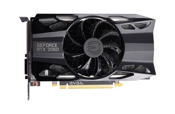 EVGA 06G-P4-2062-KR grafikkort NVIDIA GeForce RTX 2060 6 GB GDDR6