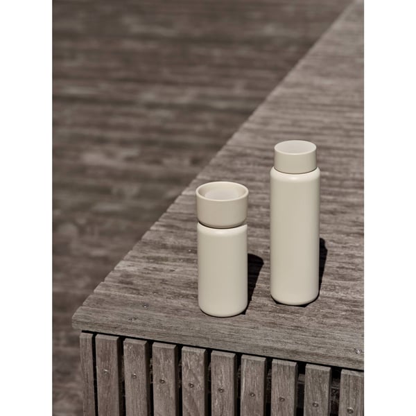 Zone Denmark Singles 400 ml Valkoinen Ruostumaton teräs