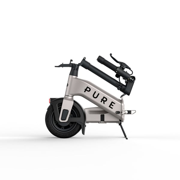 Miniatyrbild 2 av 11: Pure Electric Advance Flex elmoped 1 sittplatser 22 km/t 924 W Grå