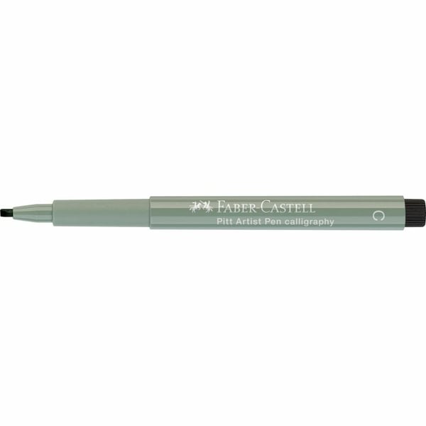 Miniatyrbillede 3 af 6: Faber-Castell 167972 kalligrafipen Lys grå 1 stk