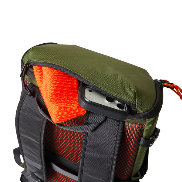 Miniatyrbillede 3 af 12: Urban Armor Gear 984174117297 rygsæk Rejserygsæk Oliven, Orange Nylon