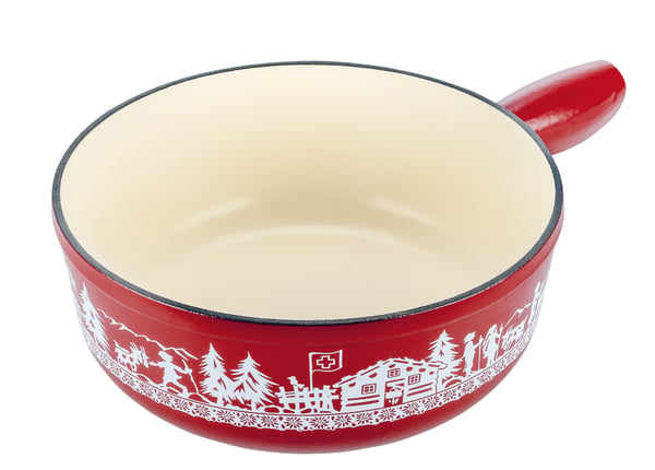 KUHN RIKON 32273 fondue gryde Støbejern Rund