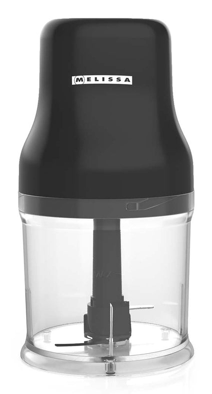 Melissa 16210101 elektrisk madhakker 0,5 L 200 W Sort, Transparent