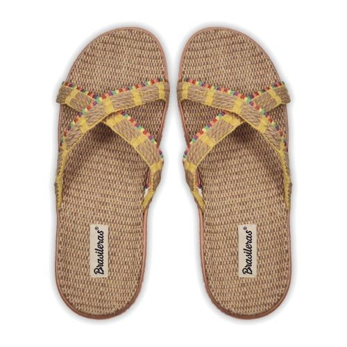 Brasileras UBAMA14_38-39 sko Sandaler Hunstik Gul