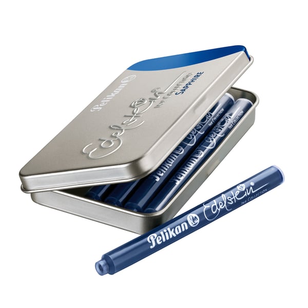 Pelikan 339630 genopfyldelig pen Blå 6 stk