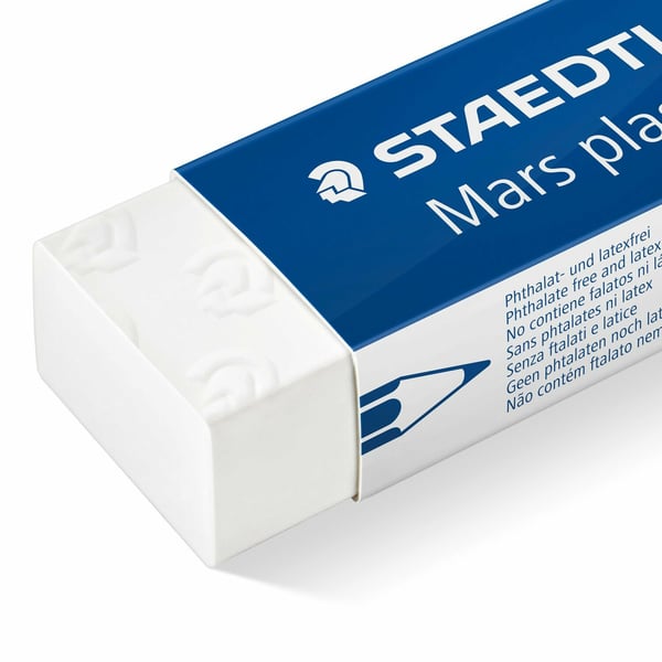 Pikkukuva 2 / 4: Staedtler Mars pyyhekumi Muovi Valkoinen 40 kpl