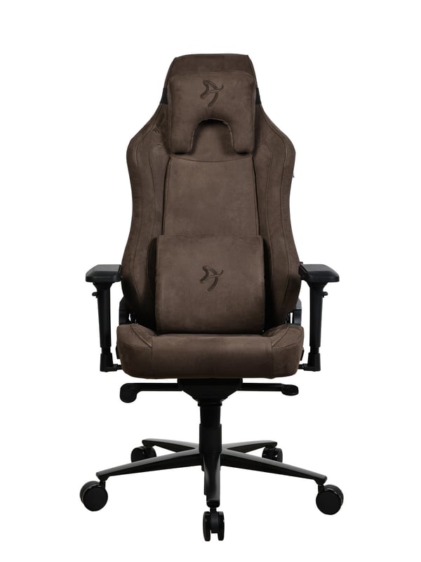 Miniatyrbillede 1 af 5: Arozzi Fabric Gaming Chair Vernazza Supersoft Brown
