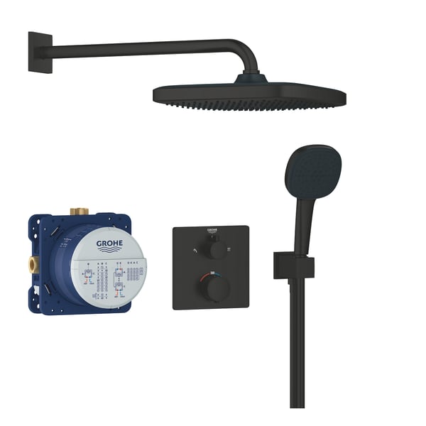 GROHE Precision Thermostatique brusesystem Sort