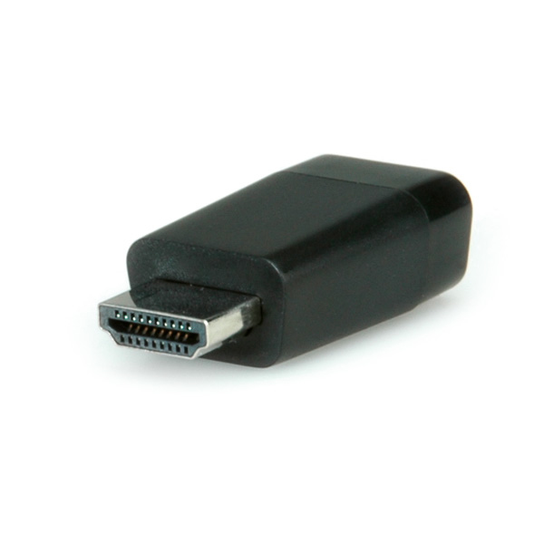 Miniatyrbillede 2 af 3: VALUE HDMI - VGA Sort