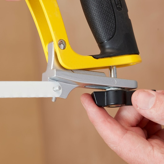 Stanley 1-20-110 håndsav Nedstryger 30,5 cm Sort, Rustfrit stål, Gul