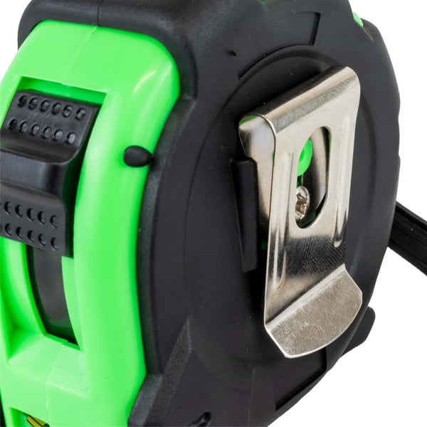 Miniatyrbillede 2 af 6: JBM 53025 målebånd 3 m Plast Sort, Grøn