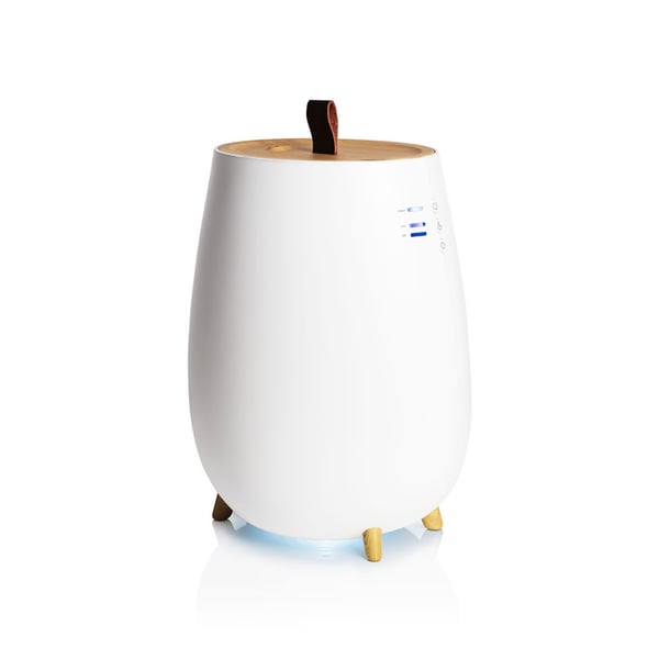 Wilfa HU-230W luftfuktare Ultraljud 2,3 l Vit, Trä