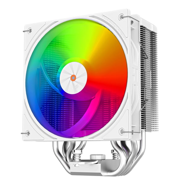 Thermalright Assassin X 120 R Digital ARGB WHITE Processor Luftkylare 12 cm Vit