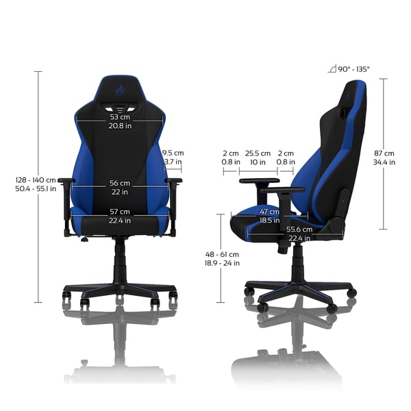 Nitro Concepts S300 Polstret sæde Polstret ryglæn