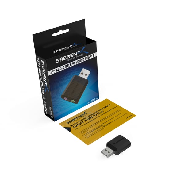 Miniatyrbillede 5 af 8: Sabrent AU-MMSA interface-kort/adapter 3ˌ5 mm