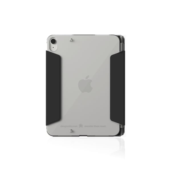 STM STM-222-383KX-01 iPad-fodral 27,7 cm (10.9") Folio Svart, Transparent