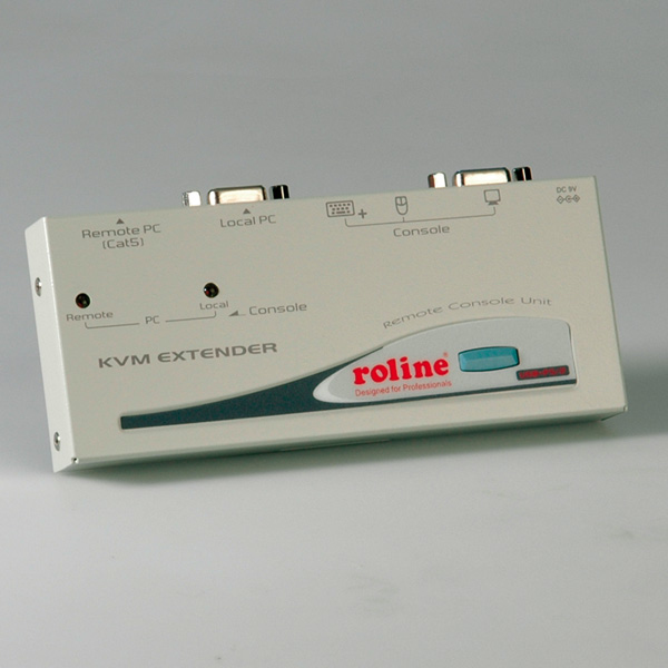 Miniatyrbild 4 av 5: ROLINE Smart KVM Extender, USB KVM-switchar
