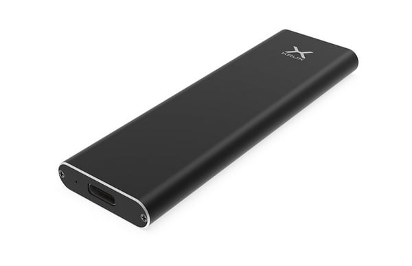 Miniatyrbillede 3 af 5: KRUX KRX0058 drevkabinet SSD kabinet Sort M.2