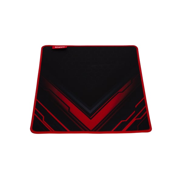 Pikkukuva 3 / 4: Marvo G49 Gaming Mouse Pad, Large 450x400x3mm, Soft Microfiber Surface for speed and control with Non-Slip Rubber Base and Stitched Edges, Black and Red Pelihiirimatto Musta, Punainen
