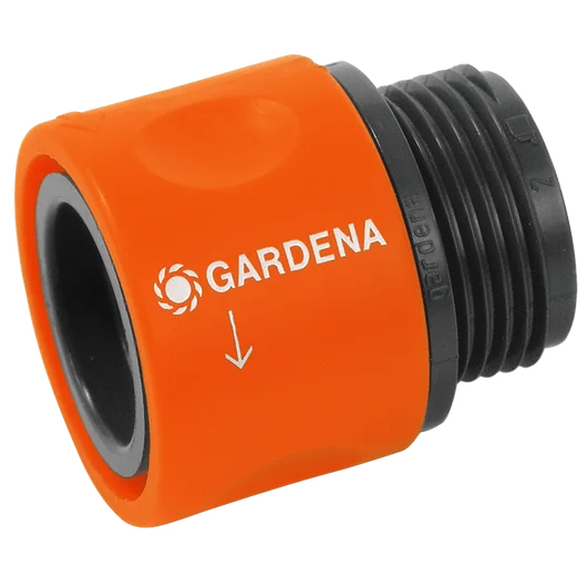 Gardena 917-50 Slanganslutning Svart, Orange 1 styck