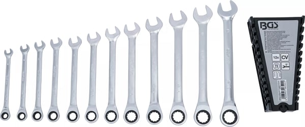 BGS technic Ratchet Combination Wrench Set