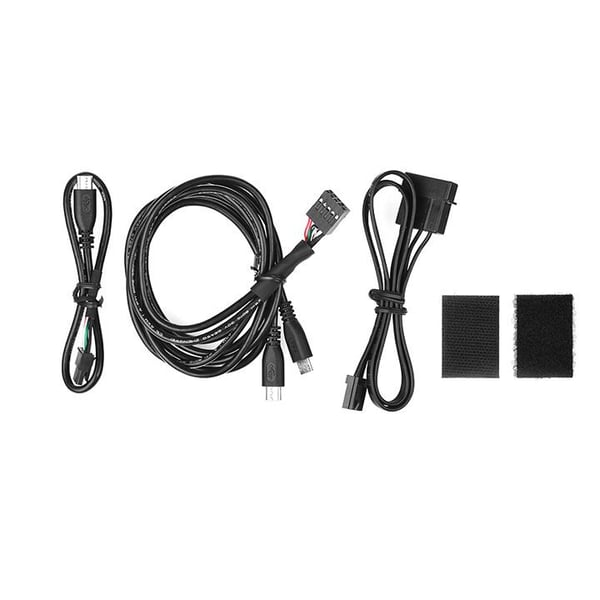 Thermaltake CL-F076-PL12SW-A Computerkølesystem Computerkabinet Ventilator 12 cm Sort