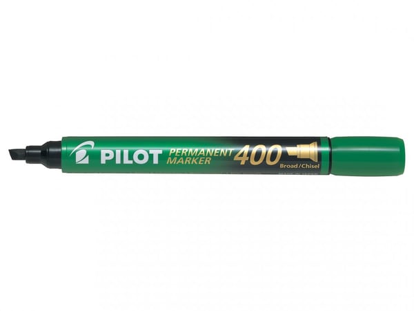 Pilot Permanent Marker 400 Grøn 1 stk