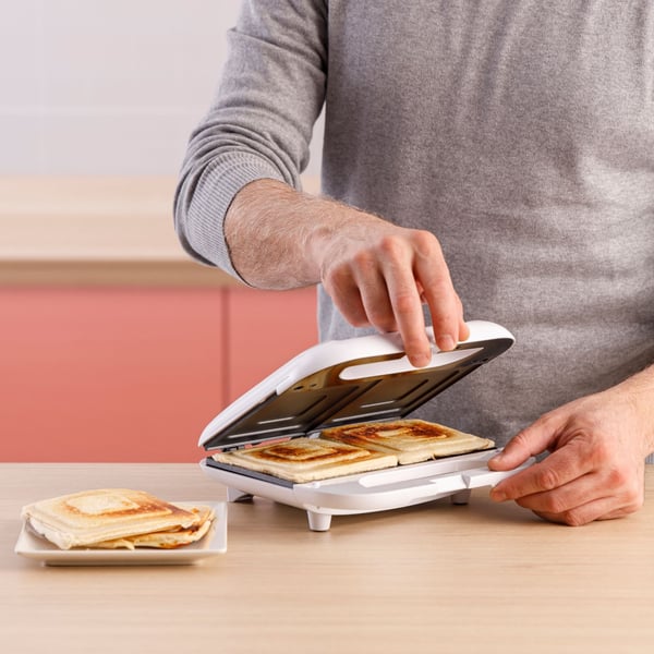 Solac Buon Sandwich II sandwichtoaster 750 W Hvid