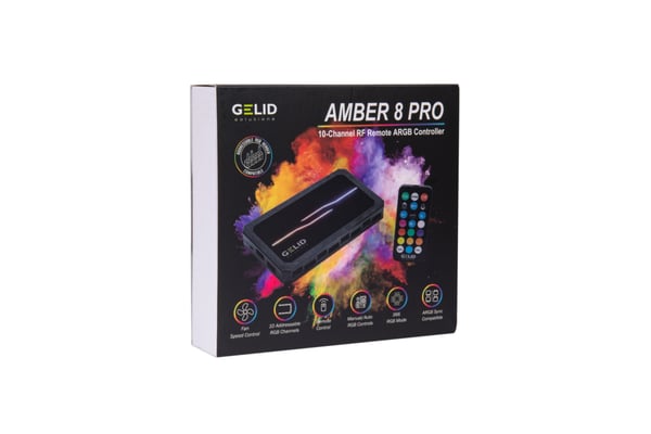 Gelid Solutions Amber 8 PRO Adressérbar RGB-controller